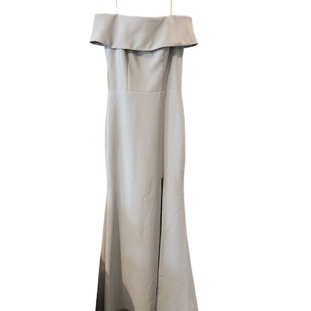 NWT BHLDN Bridesmaid Dress Delice in Fog size 6 - Picture 4 of 8